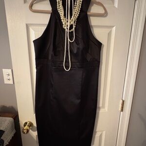 The Limited Black Backless Dress